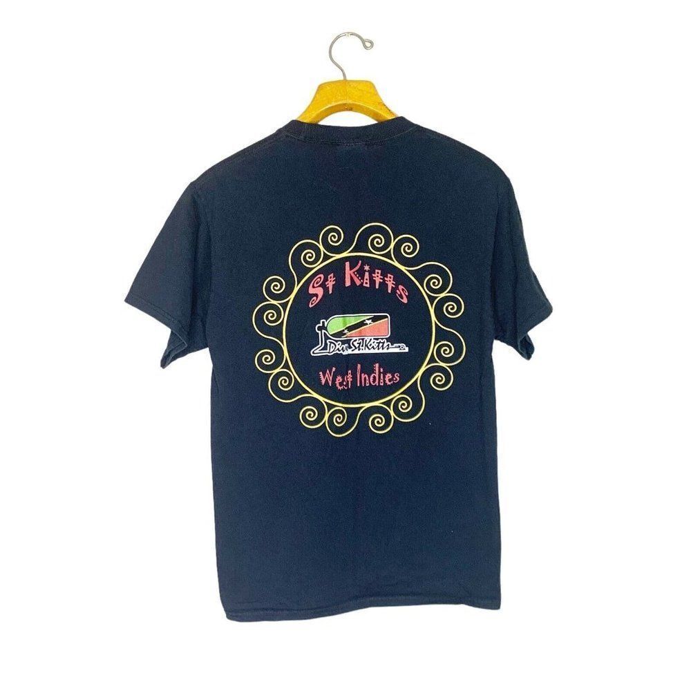 Dive St. Kitts Black Promo T-Shirt M Medium Scuba Caribbean Short Sleeve